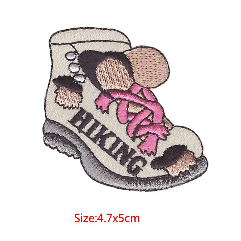 Embroidery Shoes Cloth Paste OK Clothing Accessories - amazitshop