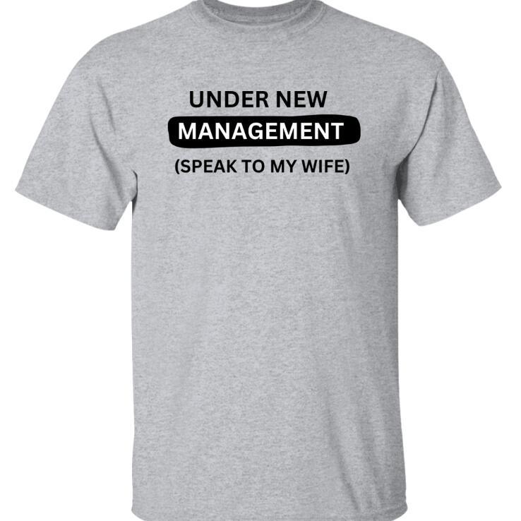 Funny T-shirts For Newlyweds Under New Management In Europe And America - amazitshop