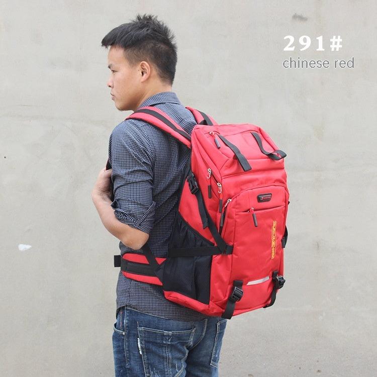 50L Large Capacity Double Shoulder Outdoor Travel Luggage Backpack - amazitshop