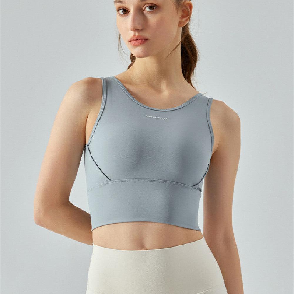 Sports Vest With Chest Pad And Nude Lingerie - amazitshop