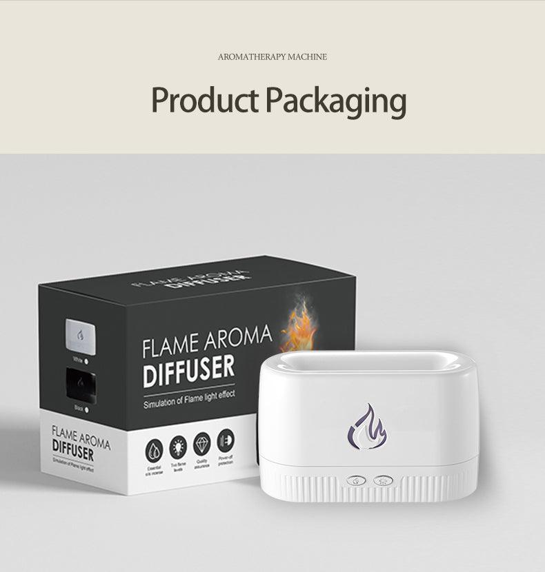 Factory Price Flame Humidifier Aroma Diffusers Machine Home Bedroom Silent Essential Oil Flame Aroma Diffuser - Amazitshop