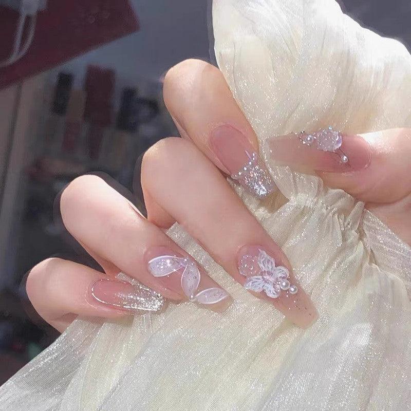 Fake Nails Can Take Ancient Camellia Streamers - Amazitshop