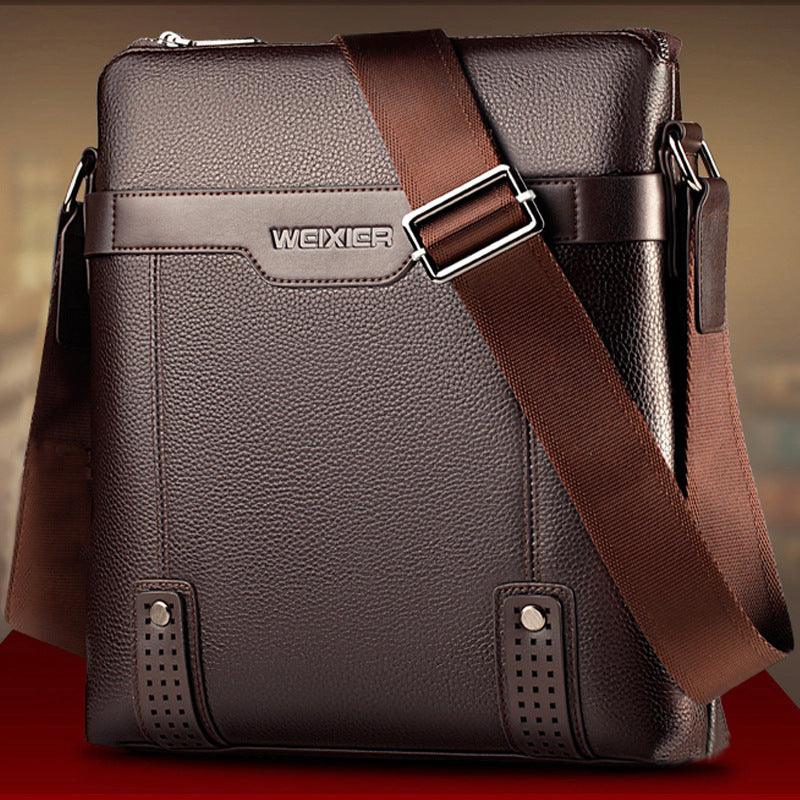 Fashion PU Leather Men Messenger Bags - Amazitshop