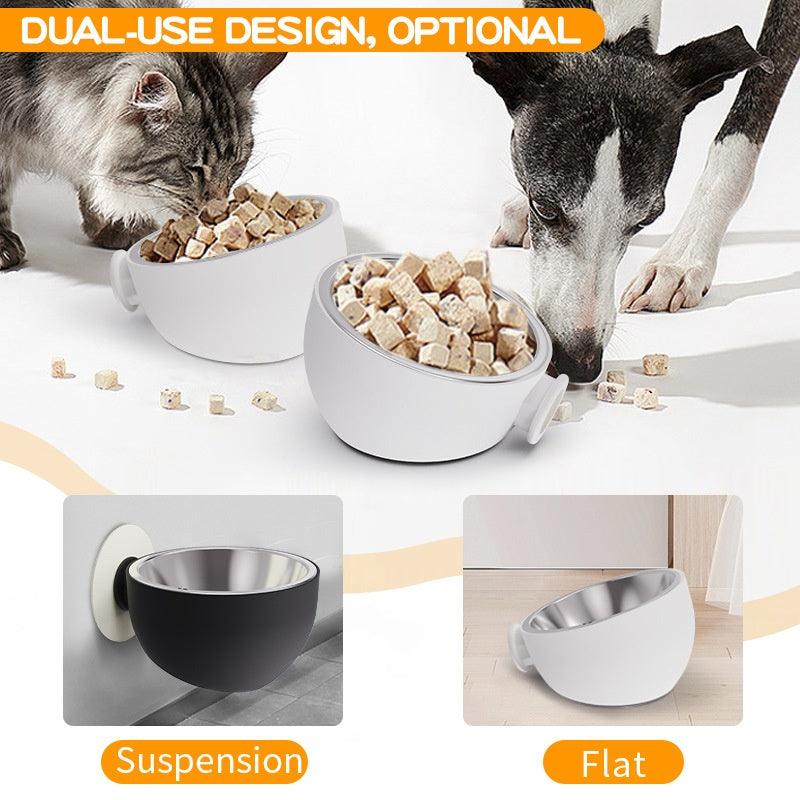 Magnetic Pet Bowl Cat Feeder Dog Foodbowl Pet Products - amazitshop