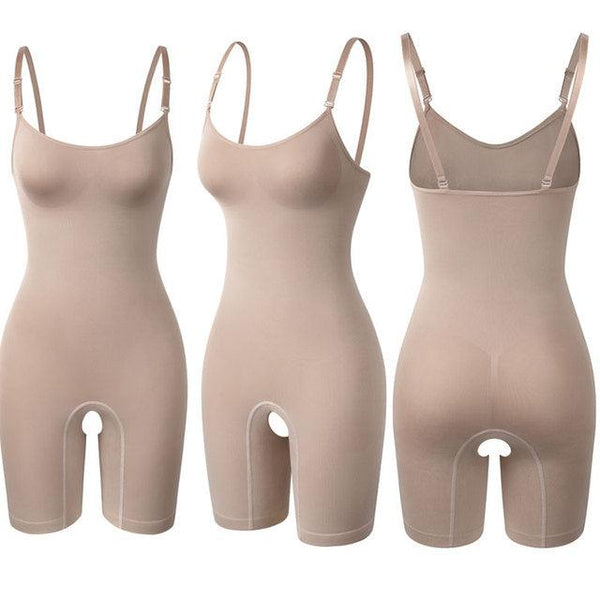 Bodysuit Shapewear Women Full Body Shaper Tummy Control Slim - amazitshop