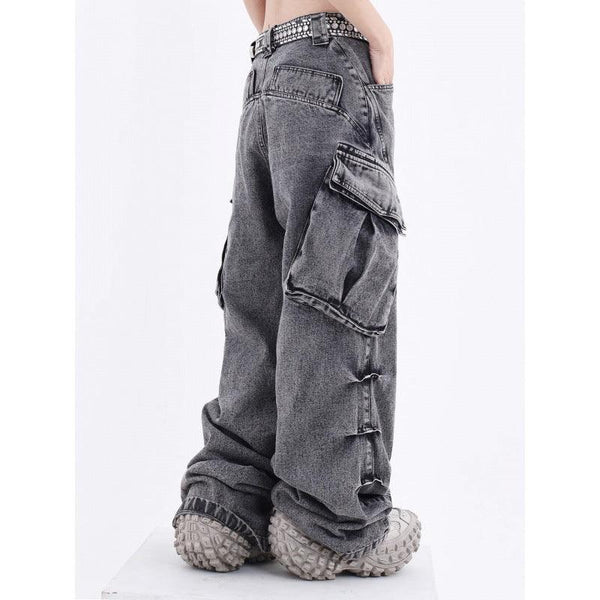 Retro Fashionable Cargo Pants Men - amazitshop