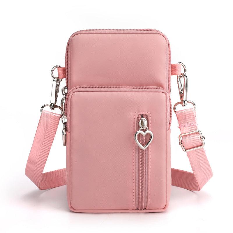 Girls Wallet Wallet Pocket Ladies Messenger Money Bag Card Case Ladies Ladies Wallet Small Bag Mini Shoulder Mobile Phone Bag - amazitshop