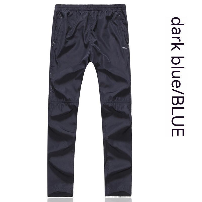 Men's Winter Fleece-lined Quick-drying Polyester Trousers - amazitshop