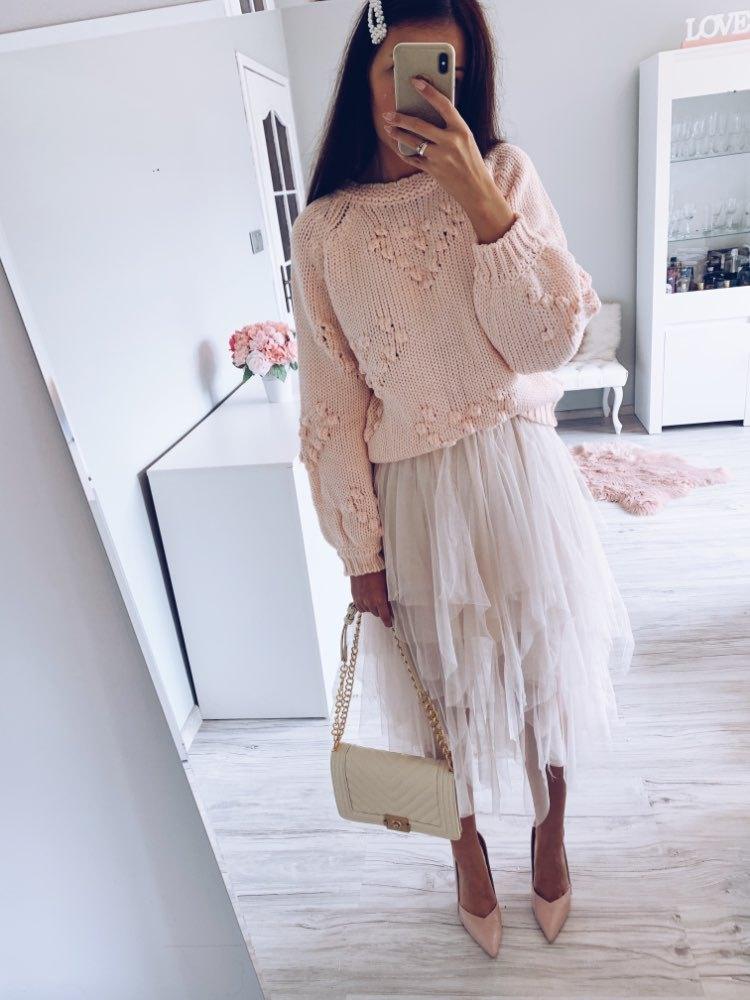 Holiday sweater loose sweater sweater ball women - Amazitshop