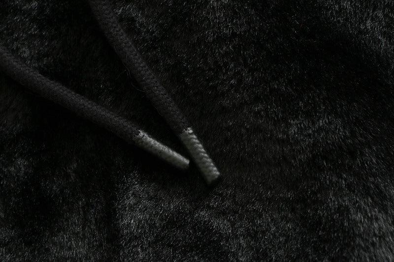 Hoodies Sweatshirts TRAF Pullovers Pockets Teddy Long - Sleeve Female Vintage Women Fashion - Amazitshop