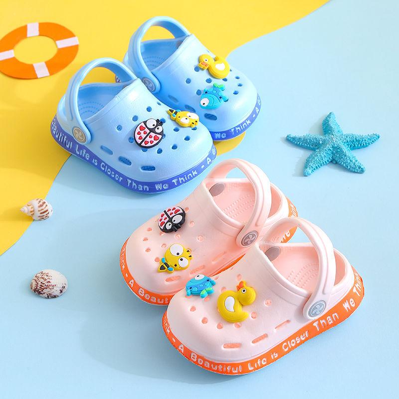 Kids Slippers for Boys Girls Cartoon Shoes Summer Toddler - Amazitshop