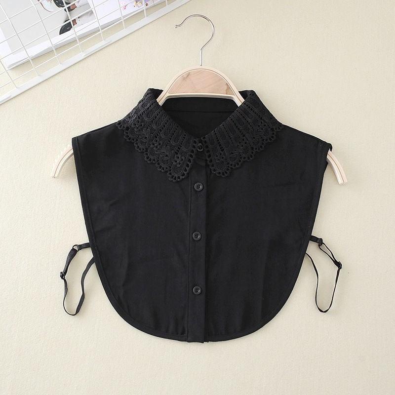Lace Chiffon Shirt False Collar Decorative Clothing Anti - Dirty Collar - Amazitshop