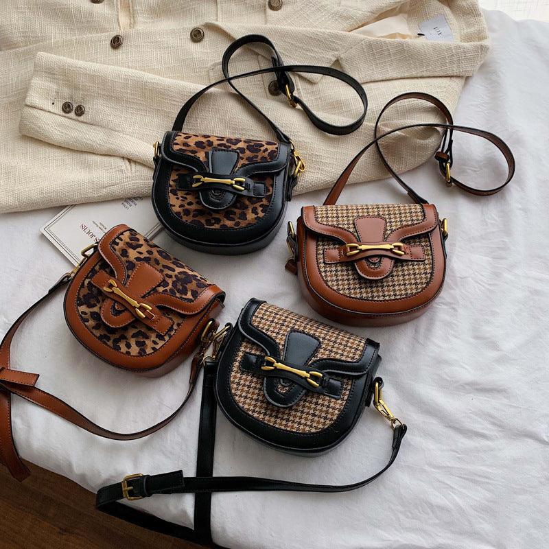 Leopard Saddle Bag in Autumn and Winter - Amazitshop
