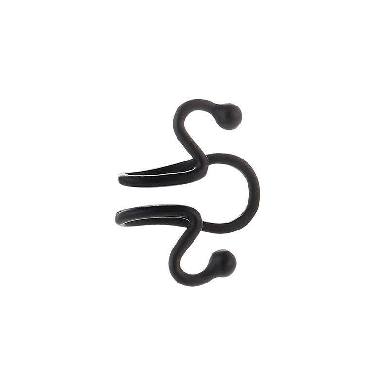 Match Head Curve Shape Geometric Ear Clip - Amazitshop