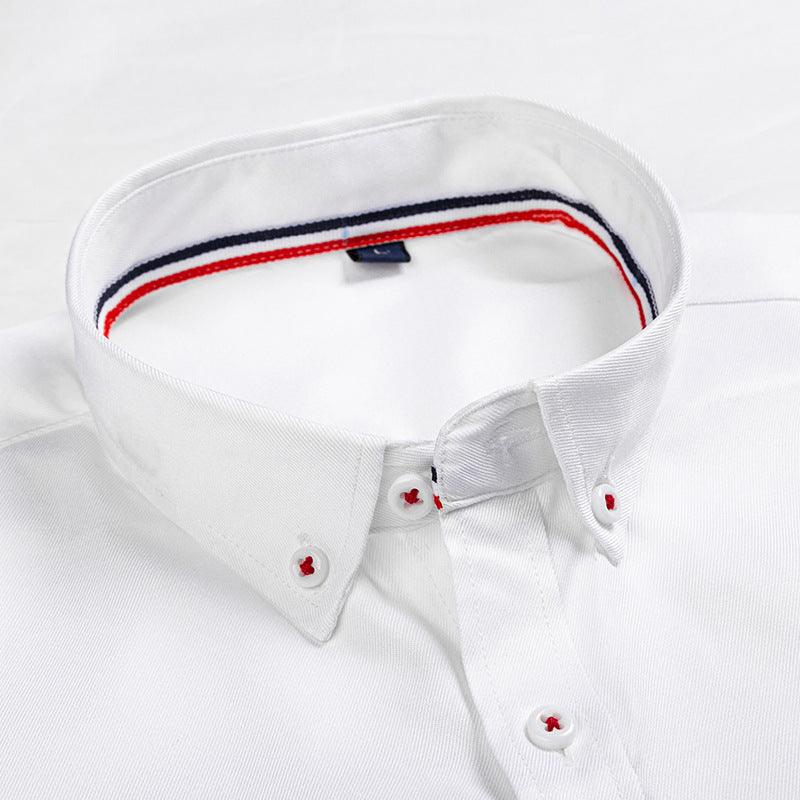 Mens Casual Shirt Fashion Business Dress Shirts Men Clothes - Amazitshop