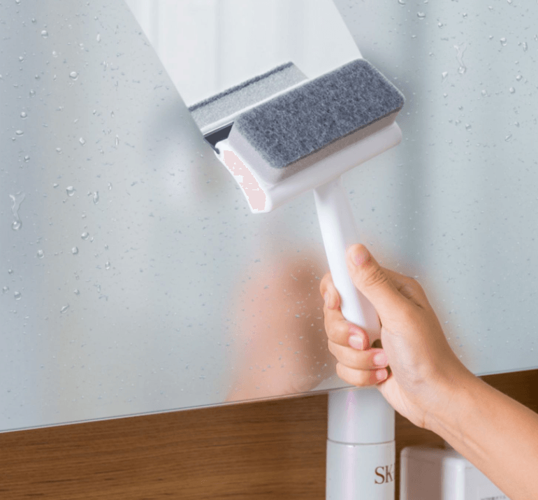 Mirror Brush Bathroom Cleaning Brush Wall Cleaning Brush - Amazitshop