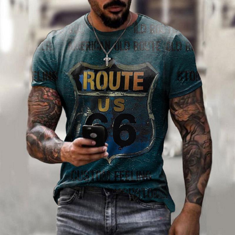 Oversize Clothes Retro Short Sleeve Men - Amazitshop