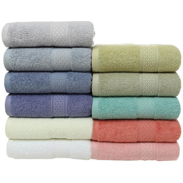 Pure Cotton Plain Towel Bath Towel - Amazitshop