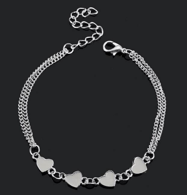 Real night glow bracelets Stars peach blossoms luminous bracelets bracelets - Amazitshop