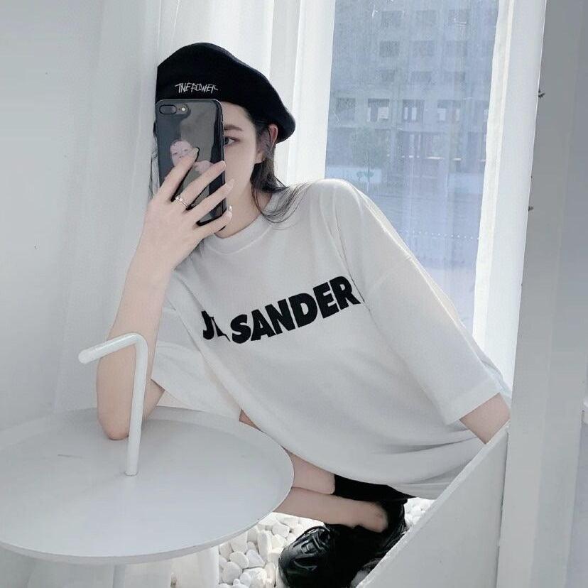 Rowling Letter Printing Cozy Tees Women Summer Short Sleeve - Amazitshop