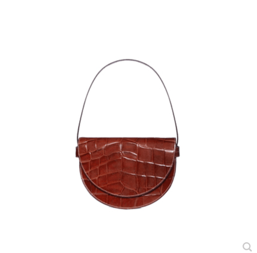 Saddle bag new style half moon shoulder handbag - Amazitshop