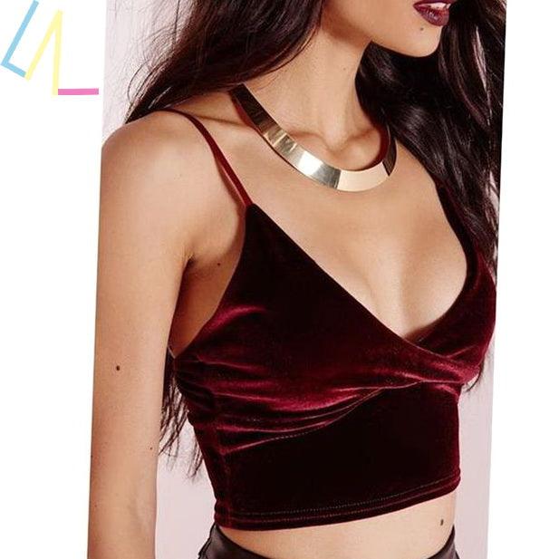 Sexy Top Summer Crop Tube Top Women Camis Shirt Tank Fitness - Amazitshop