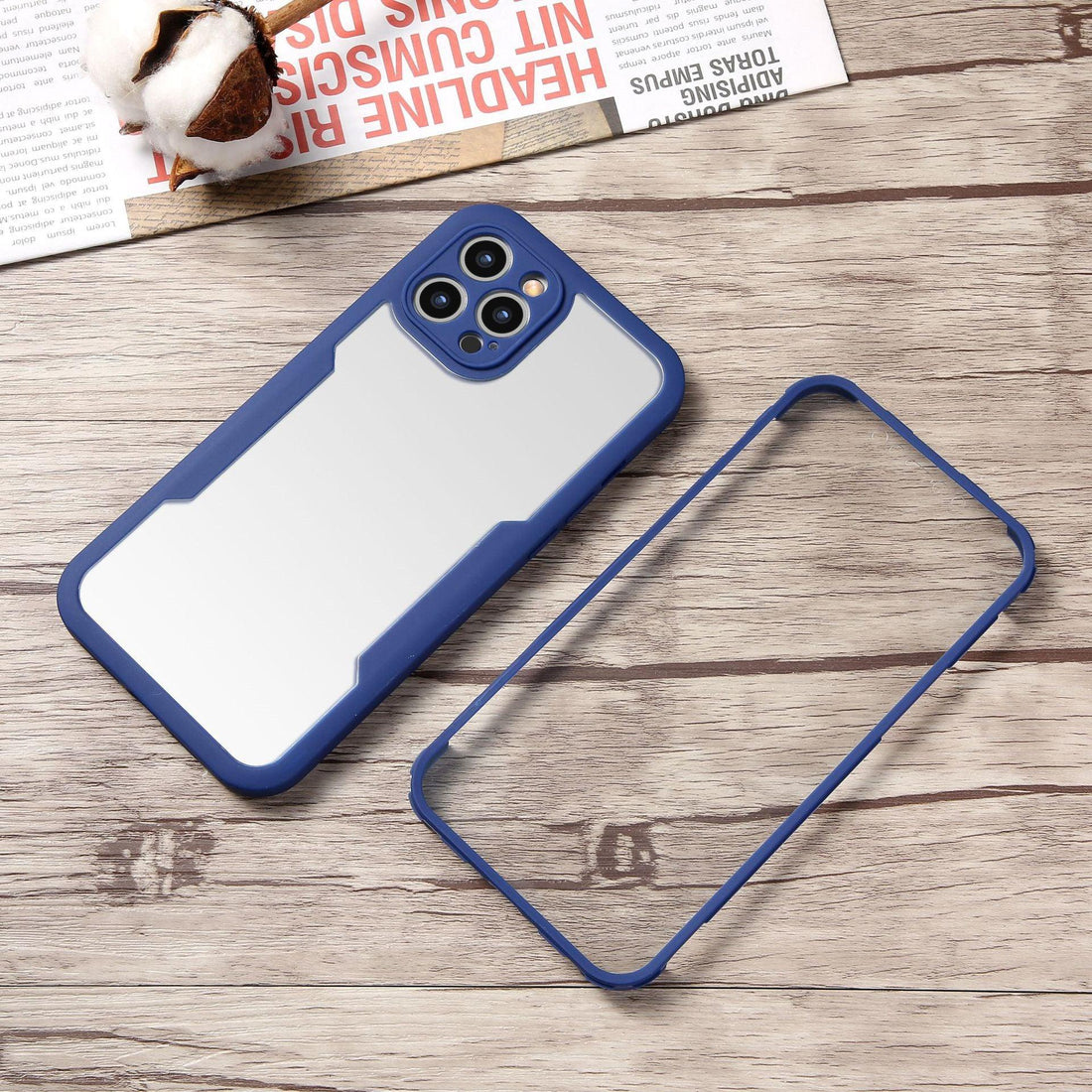 Simple Double - sided All - inclusive Lens Phone Case - Amazitshop