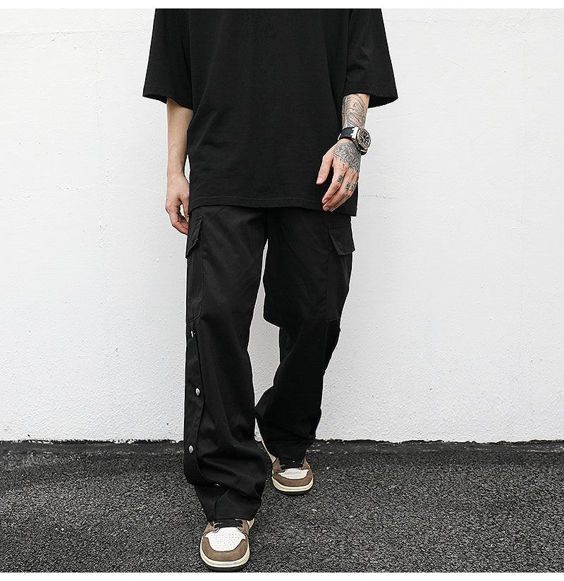 Snap Cargo Pants - Amazitshop