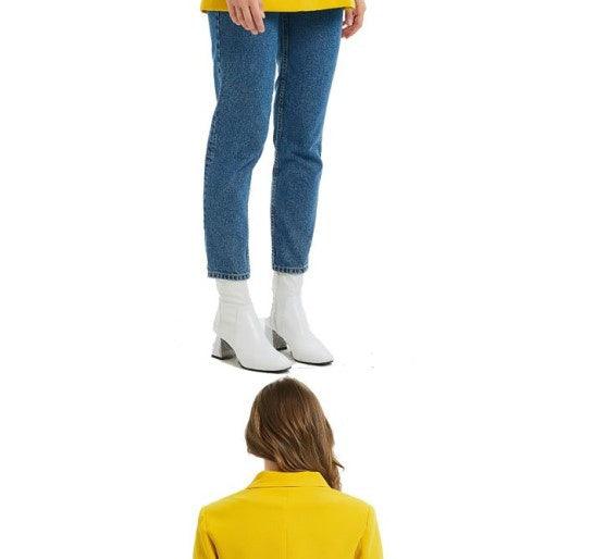 Suit Blazer Jacket For Women Long Coat Suits Office Ladies - Amazitshop