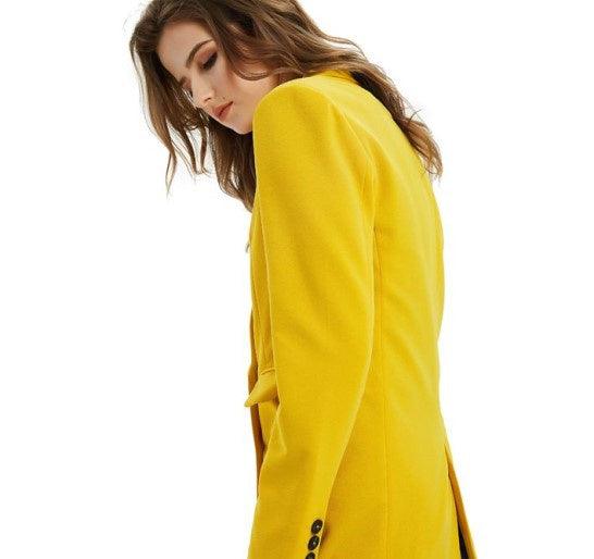 Suit Blazer Jacket For Women Long Coat Suits Office Ladies - Amazitshop