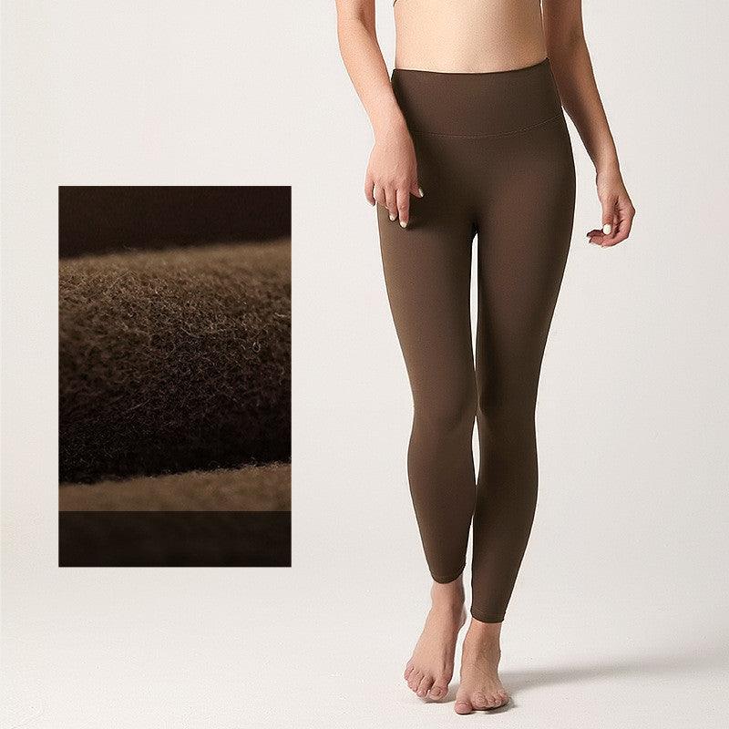 Yoga Wear Padded Yoga Trousers Women's Nude Feel - Amazitshop