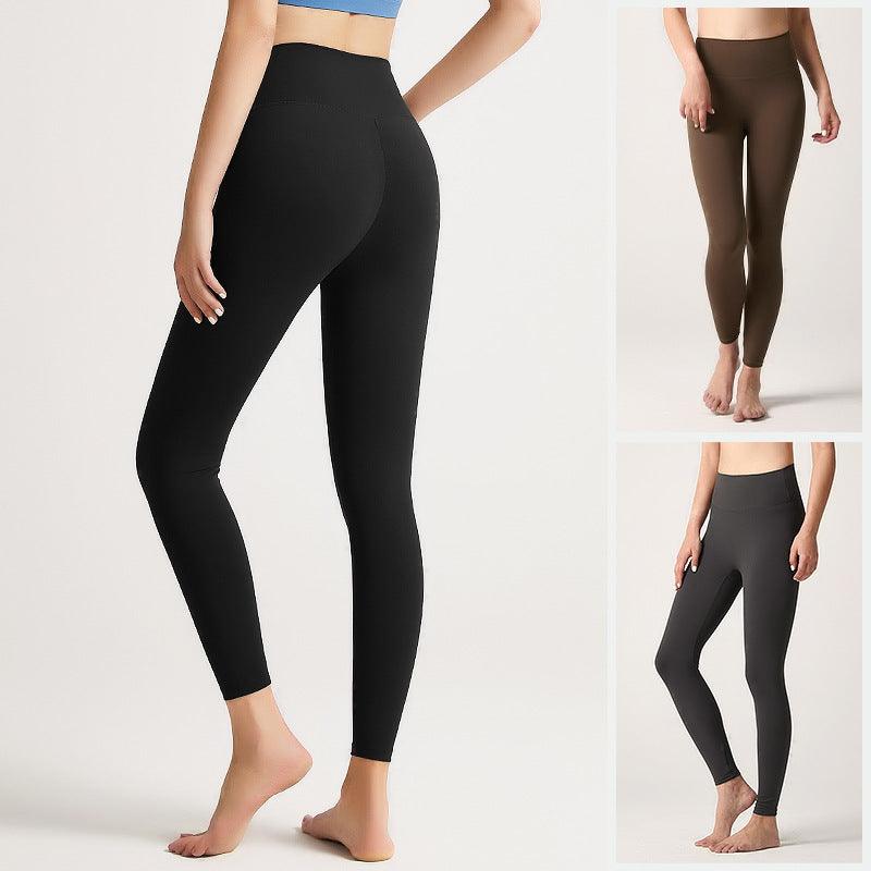 Yoga Wear Padded Yoga Trousers Women's Nude Feel - Amazitshop