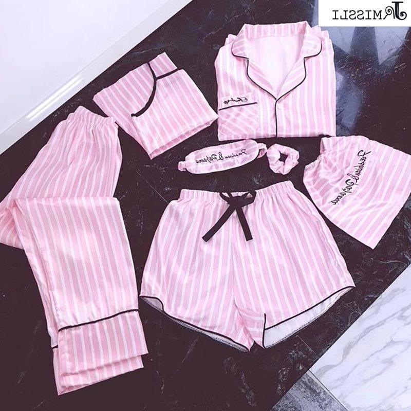 Silk Homewear Spwear Pajamas For Women - amazitshop