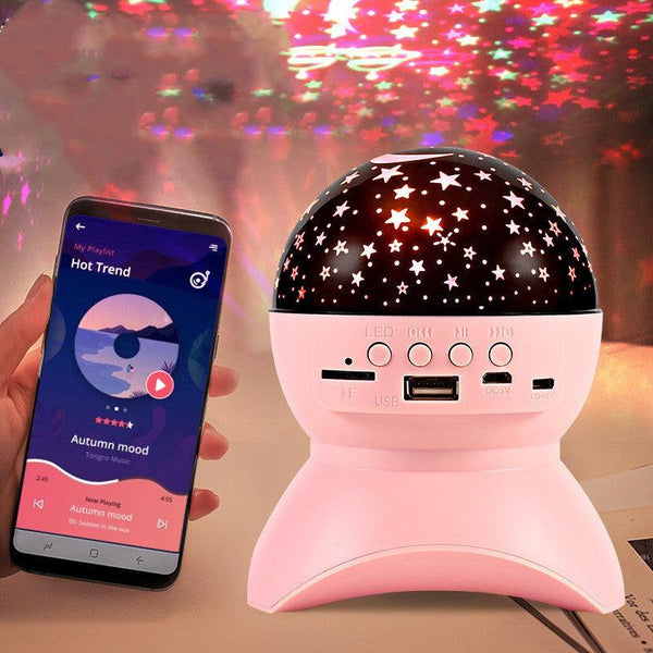 Bluetooth Audio Dream Projector With Led Colorful Speakers - amazitshop