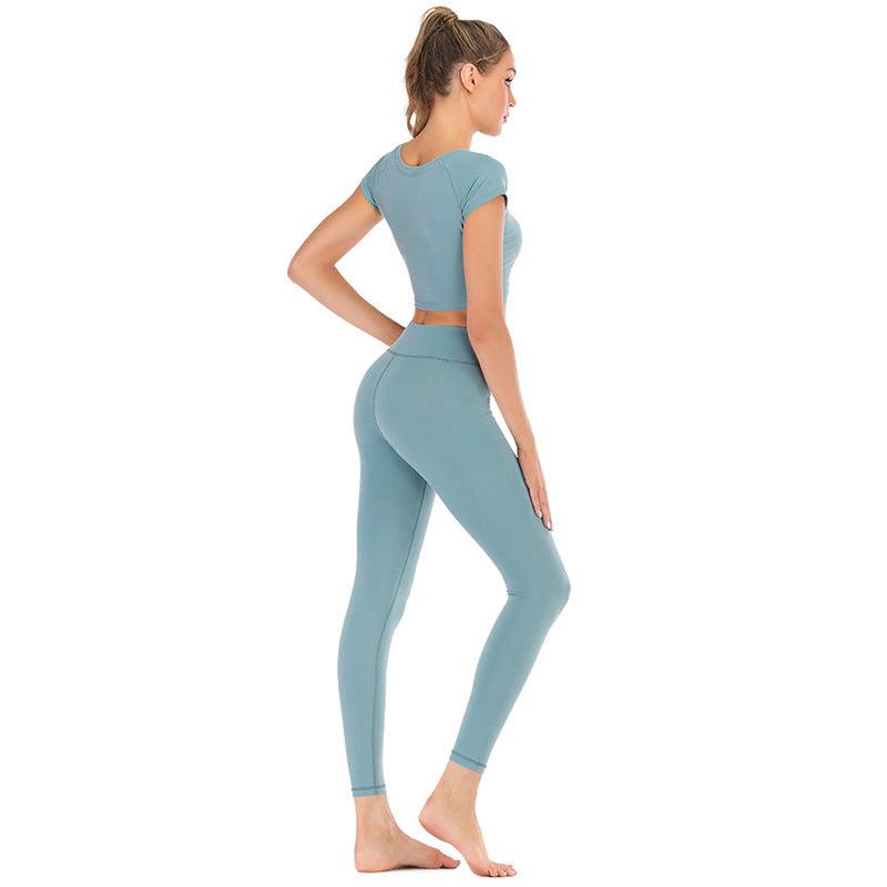 Women Nylon yoga suit stretchable - amazitshop