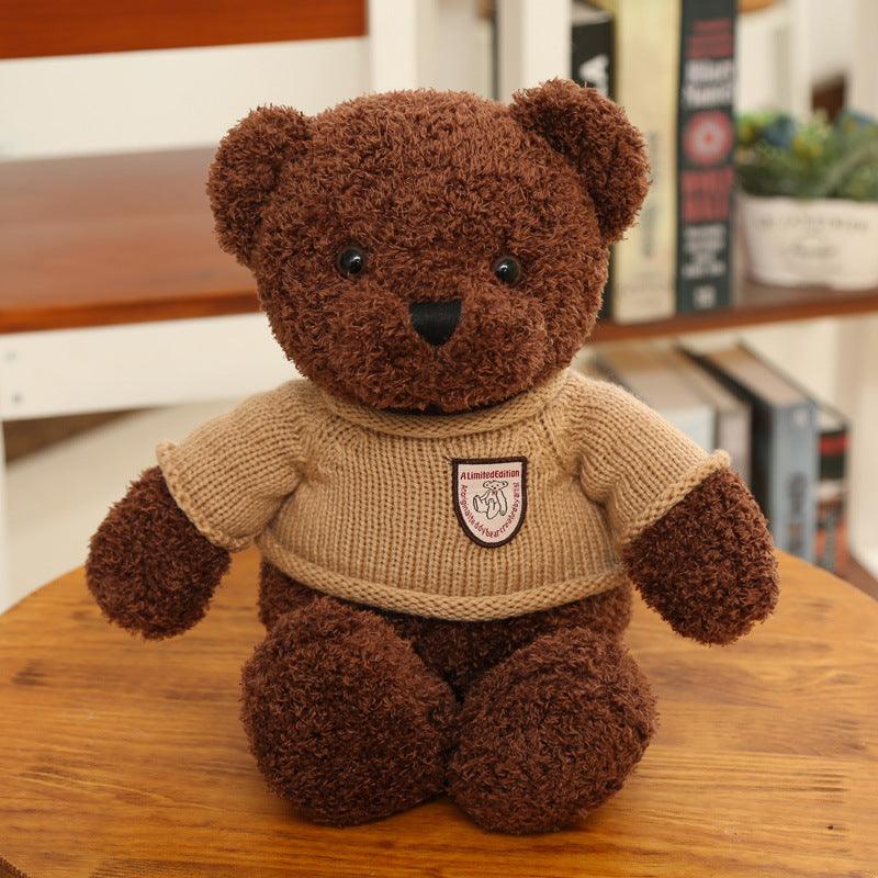 Beautiful Teddy bear hug bear plush toy bear cub