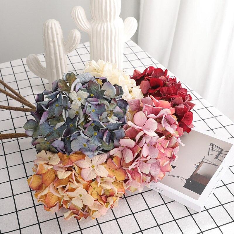 New Artificial hydrangea Fake Bouquet