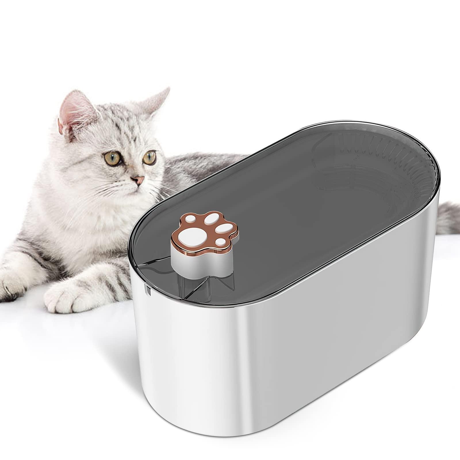 3L Cat Water Fountain Filter Automatic Drinker For Dogs Cats Pet Water Dispenser Ultra - Quiet Water Dispenser With LED Light Pet Products - Amazitshop