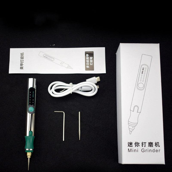 Electric Engraving Pen Charging Speed Adjustable Electric Grinder Mini Handheld Grinder - amazitshop