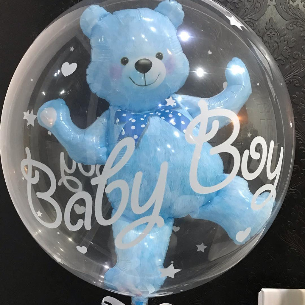 Birthday Bear transparent ball - amazitshop