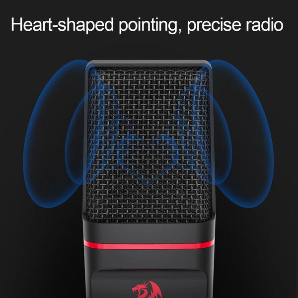 Compatible with Apple, Condenser Microphone With Tripod 3.5 Mm Audio Computer Studio - amazitshop