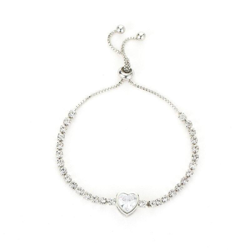 {{ Trending Noble Rhinestone Charm Bracelets }} - {{ Amazitshop }}