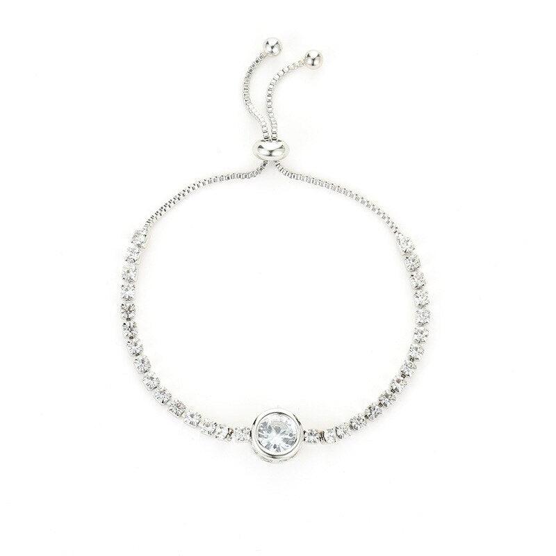 {{ Trending Noble Rhinestone Charm Bracelets }} - {{ Amazitshop }}