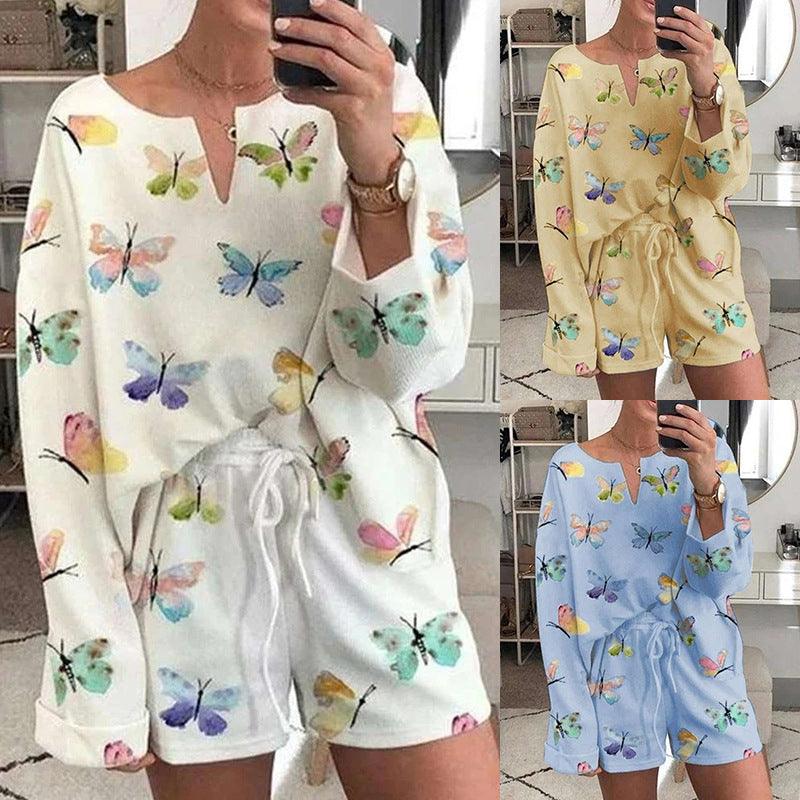 Best Women Casual Printed Pajamas And Home Wear Suits - amazitshop