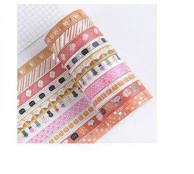DIY Sticker Set Ten Rolls Basic Frame Series - Amazitshop