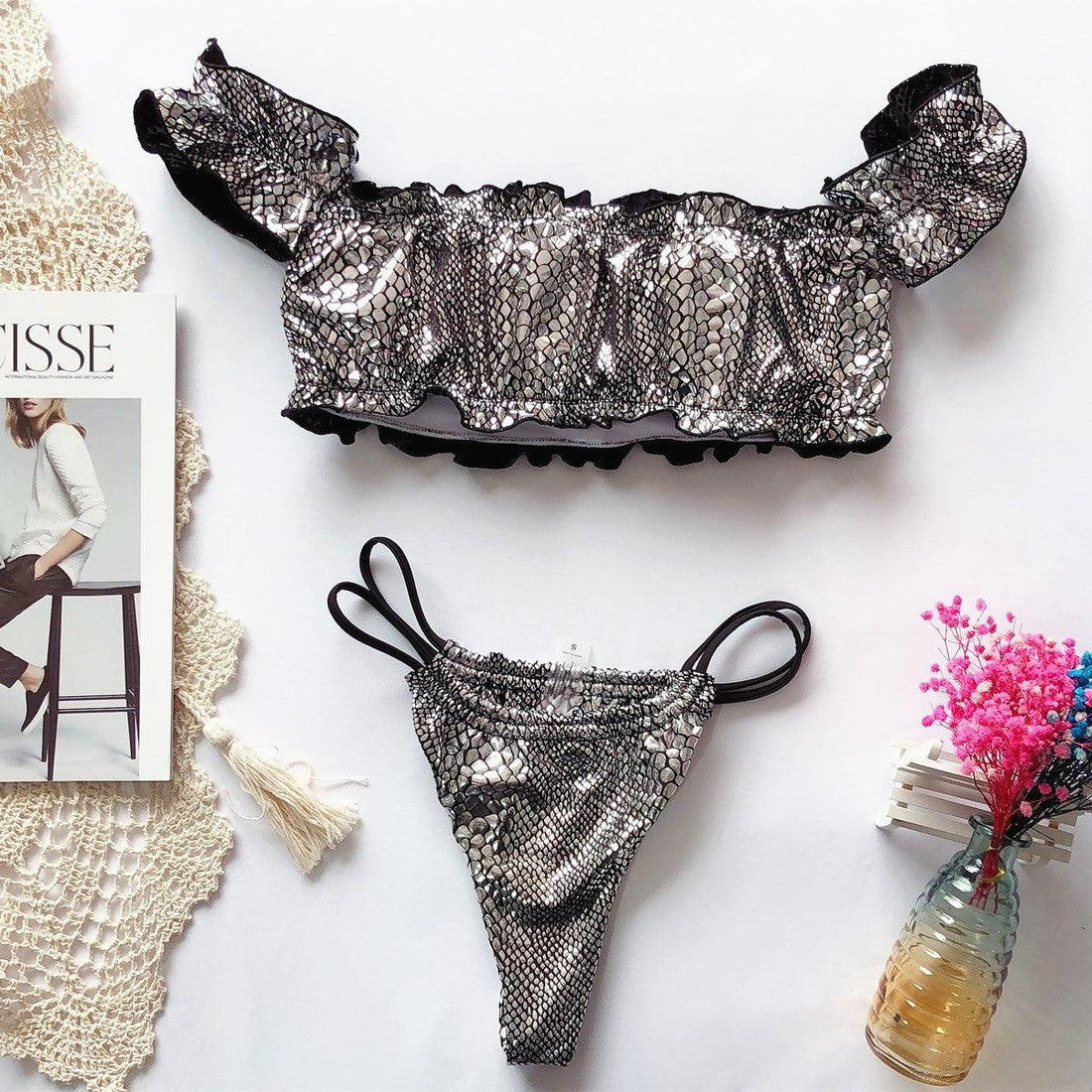 Swimwear Ladies Split Swimwear - Amazitshop